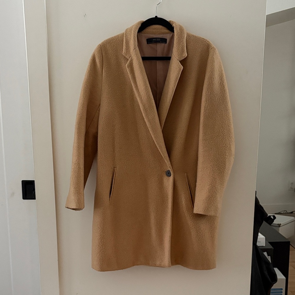 Zara Women's Camel Coat